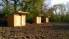 Cabanons aprs fin du terrassement